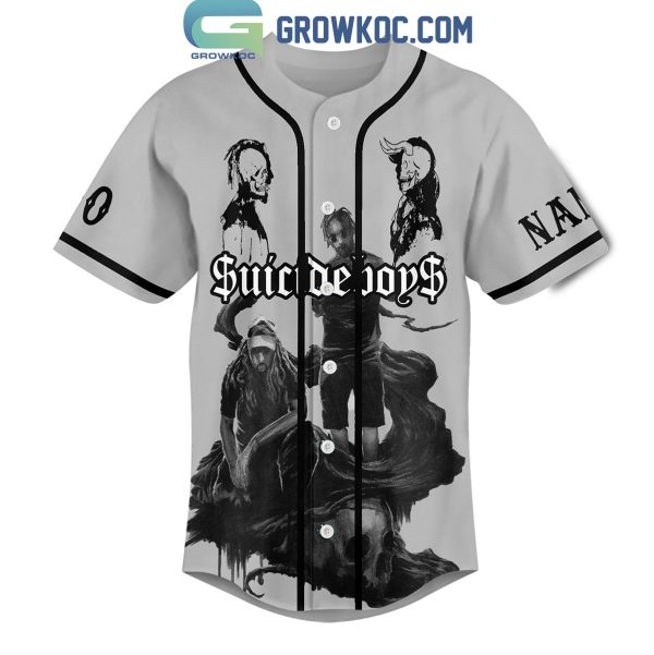 Suicideboys Voices Inside Me Won’t Let Me Go To Sleep Personalized Baseball Jersey
