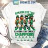 2024 Boston Celtics Eastern Conference Champions Fan Celebrating T-Shirt