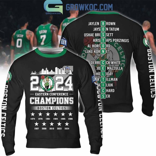 2024 Eastern Conference Champions Boston Celtics Hoodie T Shirt