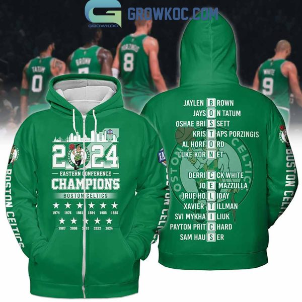 2024 Eastern Conference Champions Boston Celtics Hoodie T Shirt