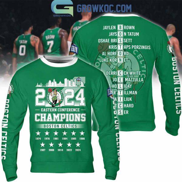 2024 Eastern Conference Champions Boston Celtics Hoodie T Shirt