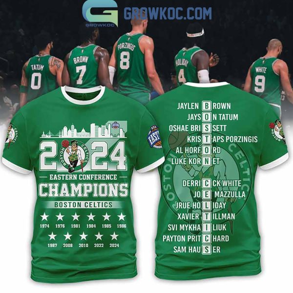 2024 Eastern Conference Champions Boston Celtics Hoodie T Shirt