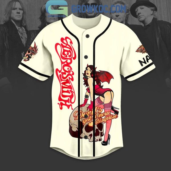 Aerosmith 2024 Tour With The Black Crowes Personalized Baseball Jersey
