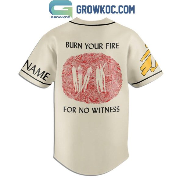 Angel Olsen Burn Your Fire For No Witness Personalized Baseball Jersey