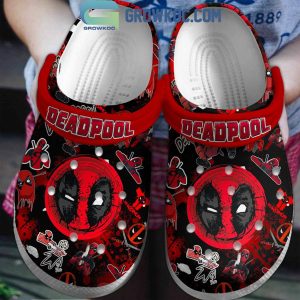 Anti Hero Deadpool Marvel Fan Crocs Clogs