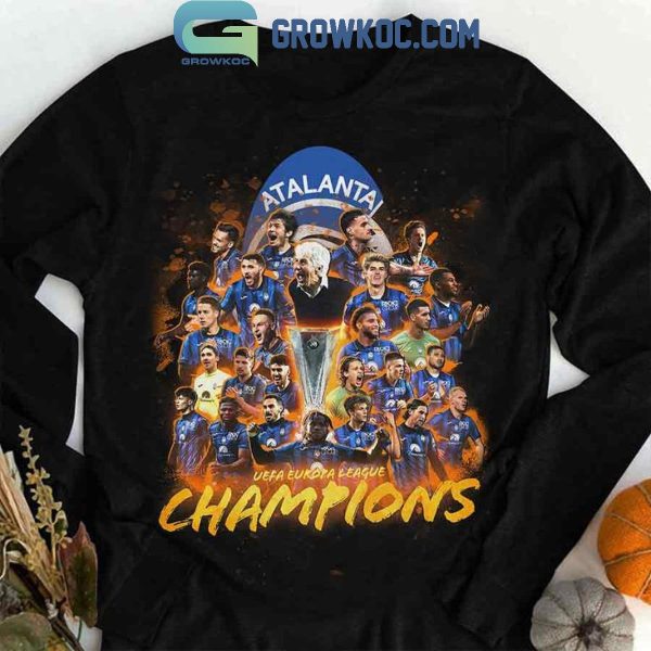 Atalanta Football Club UEFA Europa League Champions 2024 T-Shirt