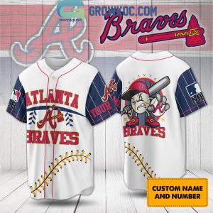 Atlanta Braves 2024 Baseball Fan Love Personalized Baseball Jersey