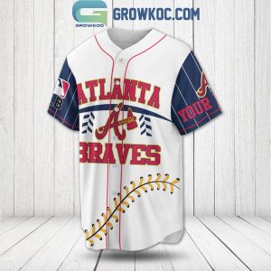 Atlanta Braves 2024 Baseball Fan Love Personalized Baseball Jersey