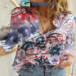 Avenged Sevenfold 4th Of July Summer Casual Shirts