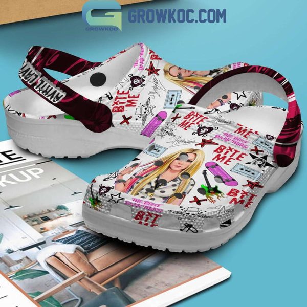 Avril Lavinge Bite Me The Best Damn Thing Crocs Clogs