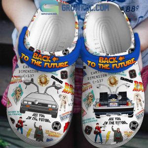 Back To The Future See You In The Future Crocs Clogs