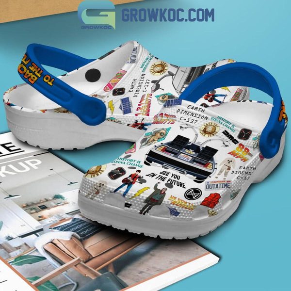 Back To The Future See You In The Future Crocs Clogs