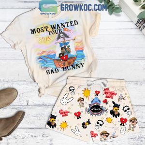 Bad Bunny Most Wanted Tour T-Shirt Short Pants