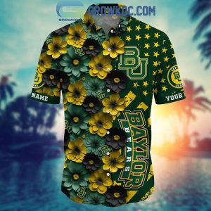 Baylor Bears Summer Flower Love Fan Personalized Hawaiian Shirt