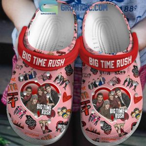 Big Time Rush Happy Holiday Spread The Love On Christmas Day Clogs Crocs
