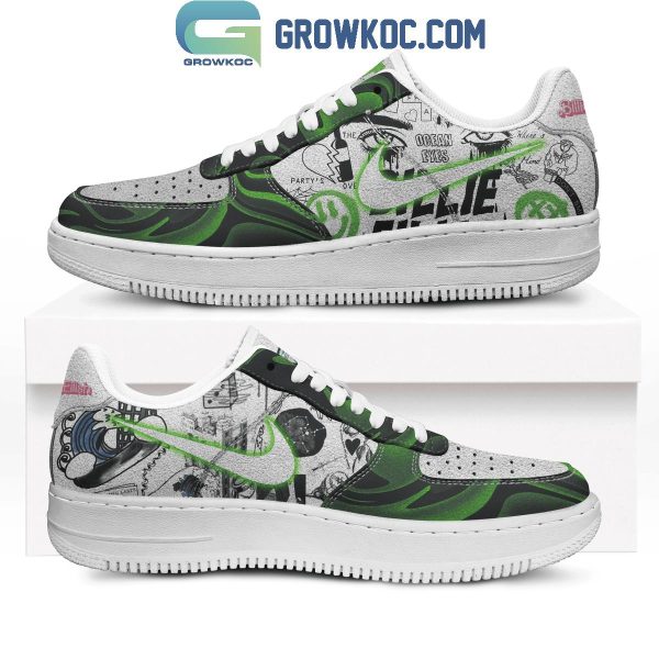 Billie Eilish Ocean Eyes Fan Air Force 1 Shoes