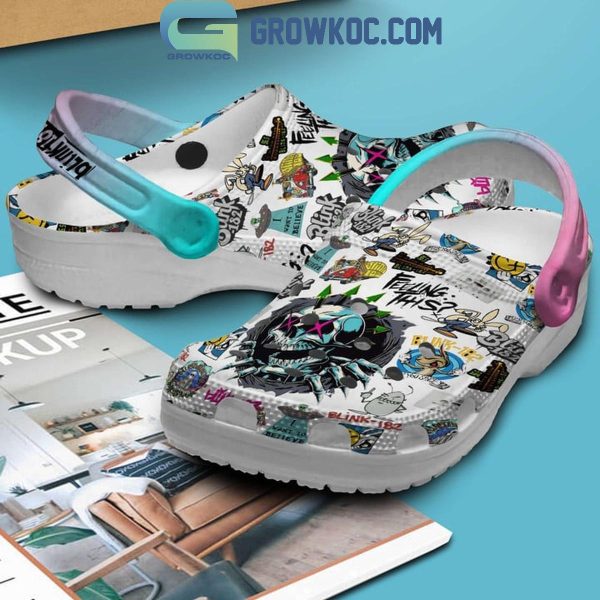 Blink 182 Feeling This Fan Crocs Clogs