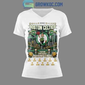 Boston Celtics Basketball Team 2024 Eastern Conference Champions T-Shirt