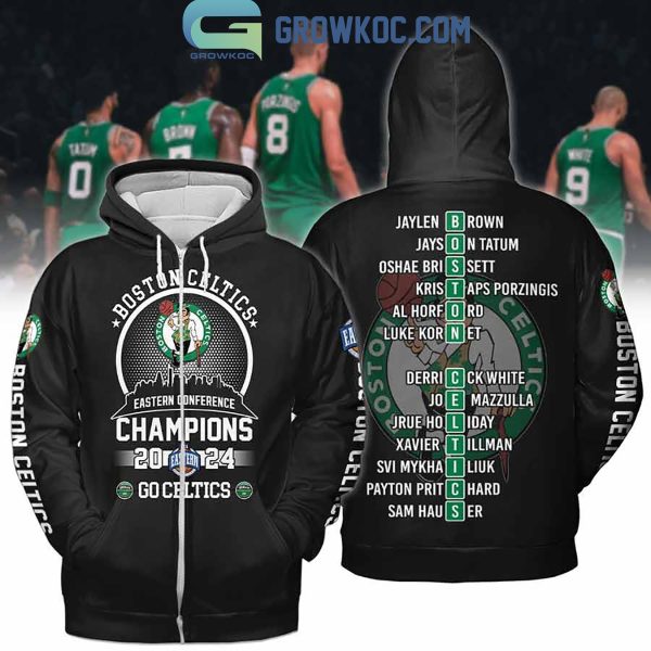 Boston Celtics Champions 2024 Go Celtics Hoodie T Shirt