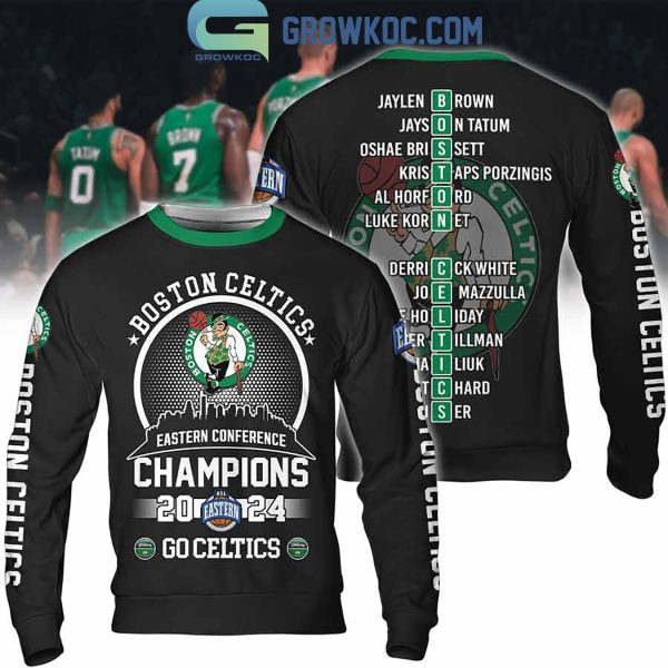 Boston Celtics Champions 2024 Go Celtics Hoodie T Shirt