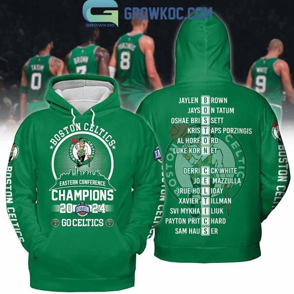 Boston Celtics Champions 2024 Go Celtics Hoodie T Shirt