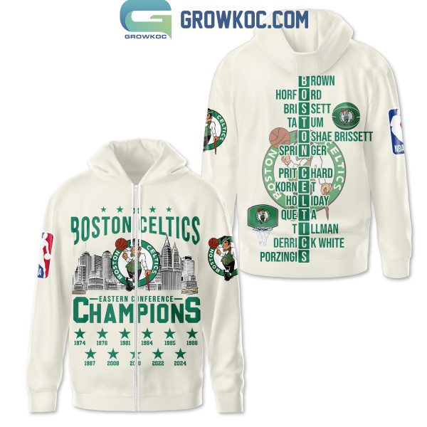 Boston Celtics Eastern Conference Champions 2024 Hoodie T Shirt