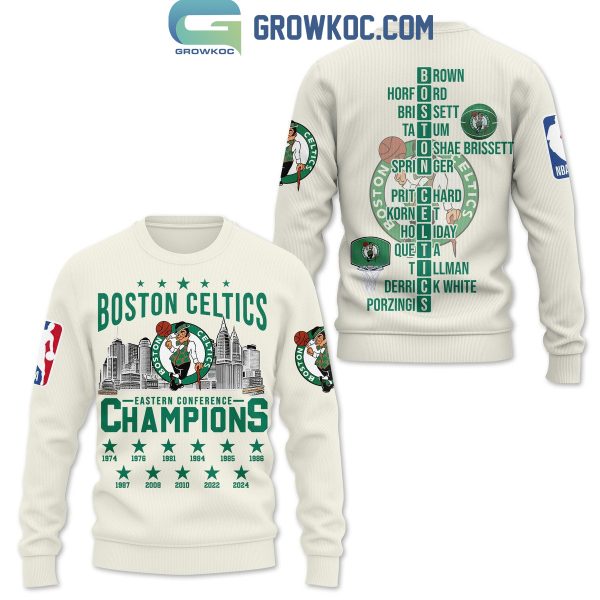 Boston Celtics Eastern Conference Champions 2024 Hoodie T Shirt