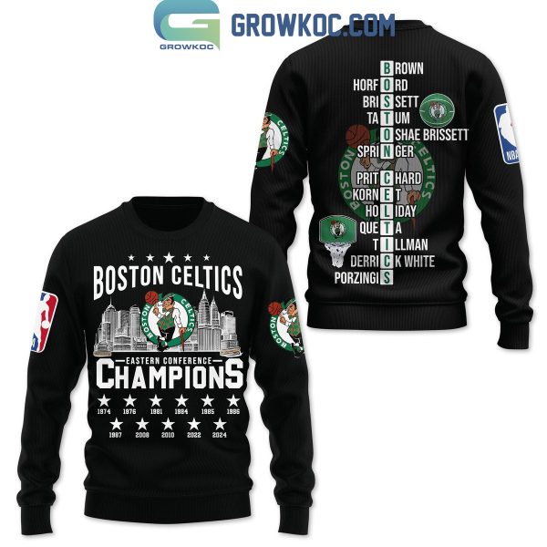 Boston Celtics Eastern Conference Champions 2024 Hoodie T Shirt