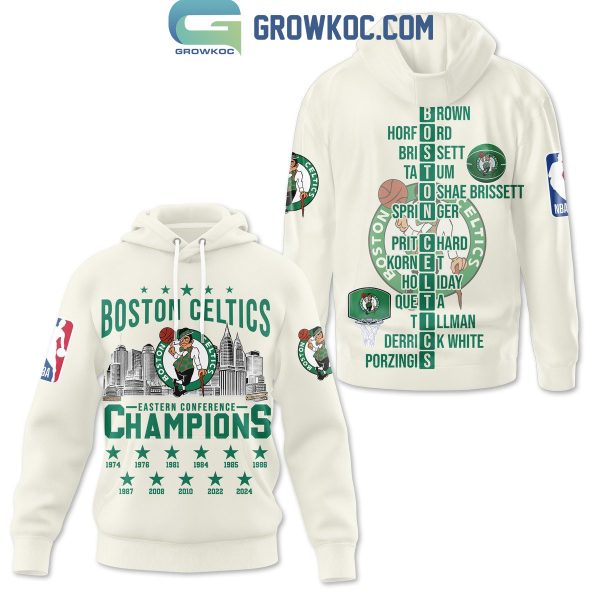 Boston Celtics Eastern Conference Champions 2024 Hoodie T Shirt