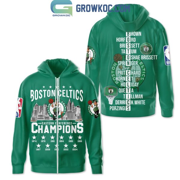 Boston Celtics Eastern Conference Champions 2024 Hoodie T Shirt