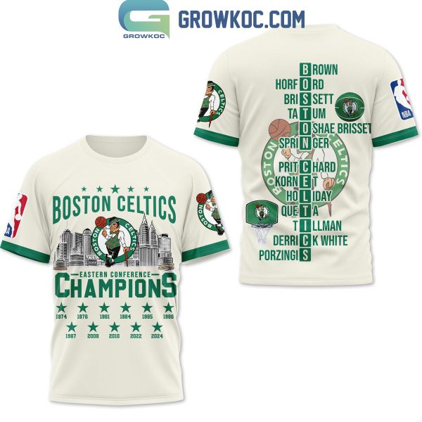 Boston Celtics Eastern Conference Champions 2024 Hoodie T Shirt