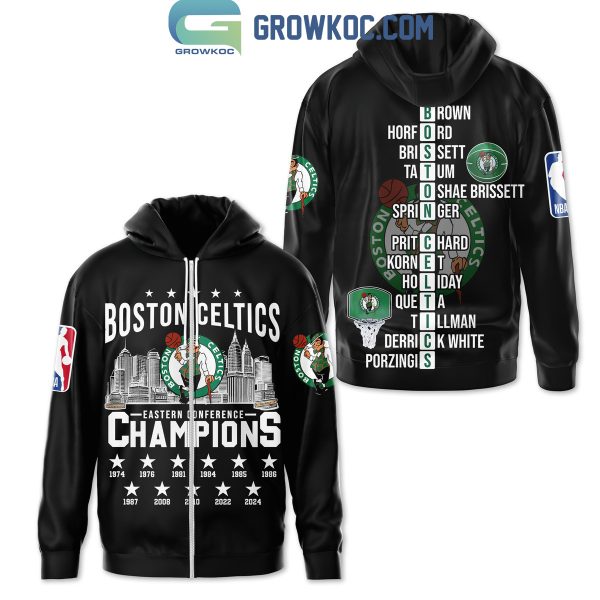 Boston Celtics Eastern Conference Champions 2024 Hoodie T Shirt