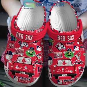 Boston Red Sox 2024 Let’s Go Baseball Season Crocs Clogs