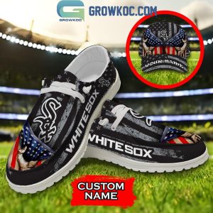 Chicago White Sox American Proud Personalized Hey Dude Shoes