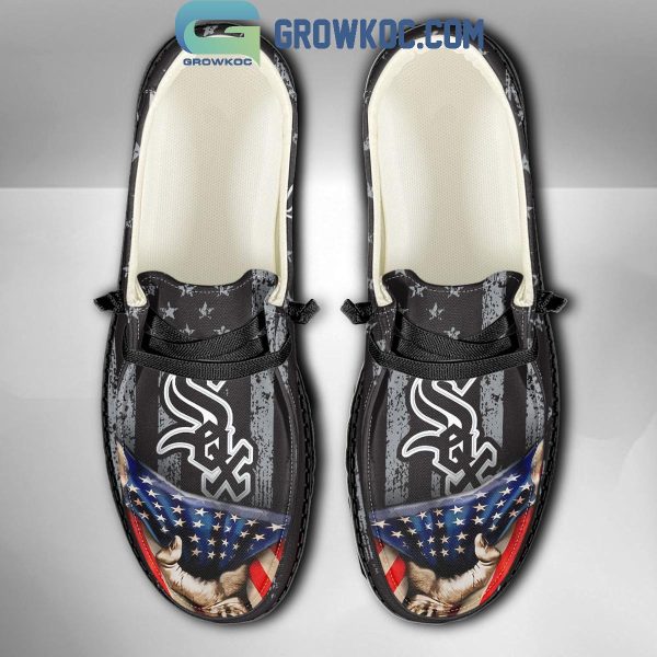 Chicago White Sox American Proud Personalized Hey Dude Shoes