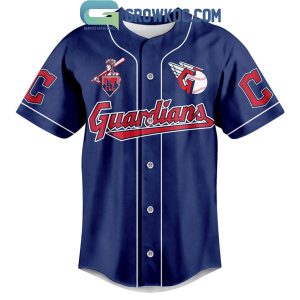 Cleveland Guardians Of The Diamond Personalized Baseball Jersey