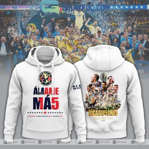 Club America Bicampeones Amame 15 Champions 2024 Personalized Hoodie Shirts