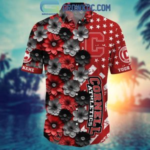 Cornell Big Red Summer Flower Love Fan Personalized Hawaiian Shirt
