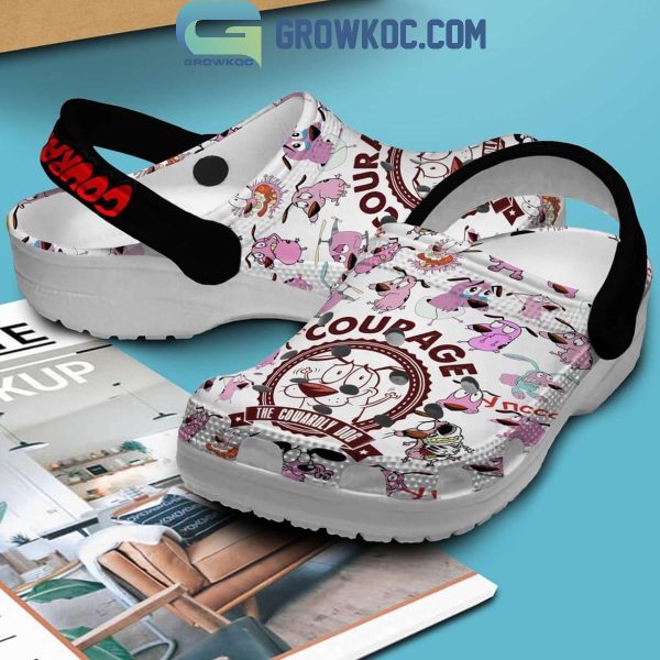 Courage The Cowardly Dog Fan Crocs Clogs