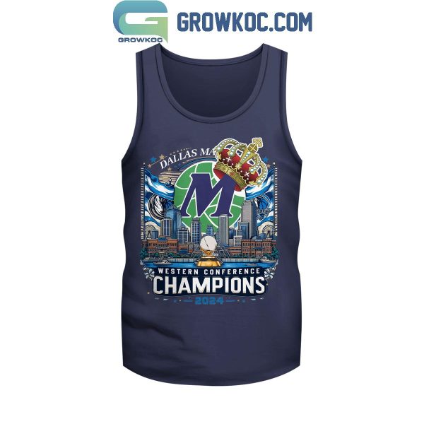 Dallas Mavericks 2024 Western Conference Champions T Shirt