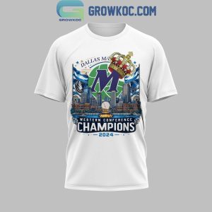 Dallas Mavericks 2024 Western Conference Champions The Crown T-Shirt
