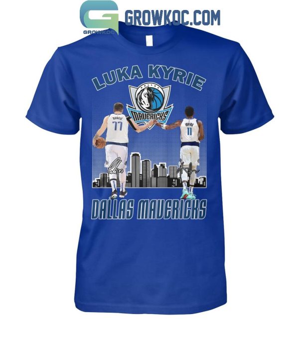 Dallas Mavericks Basketball Team Luka Kyrie Duo T-Shirt