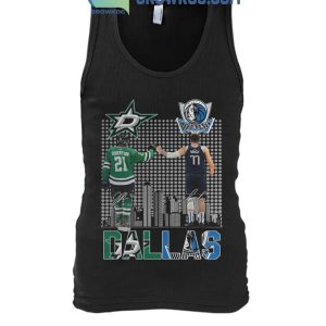 Dallas Stars Jason Robertson Dallas Mavericks The Legend T-Shirt
