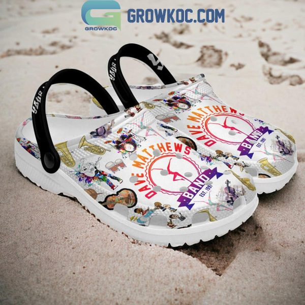 Dave Matthew Band Est. 1991 Fan Personalized Crocs Clogs