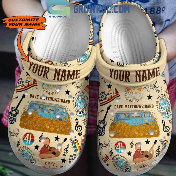 Dave Matthews Band Music For Soul Personalized Crocs Clogs