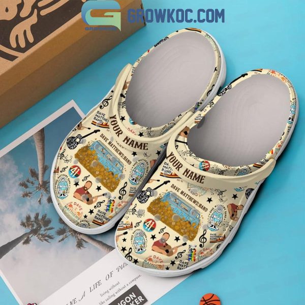 Dave Matthews Band Music For Soul Personalized Crocs Clogs