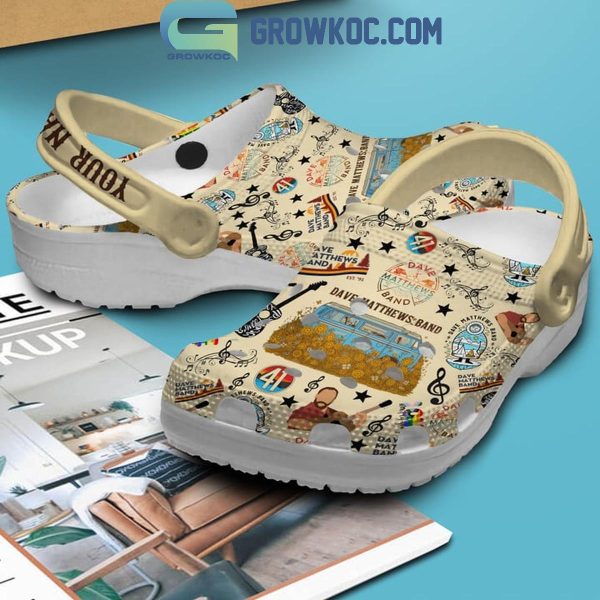 Dave Matthews Band Music For Soul Personalized Crocs Clogs