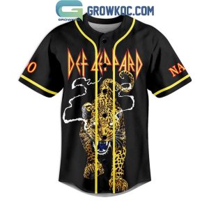 Def Leppard Pour Some Sugar On Me Personalized Baseball Jersey
