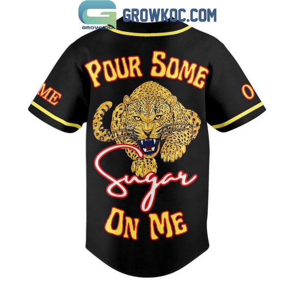 Def Leppard Pour Some Sugar On Me Personalized Baseball Jersey