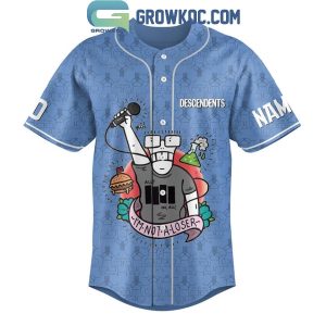 Descendents Be A Victim If You Admit Defeat Personalized Baseball Jersey
